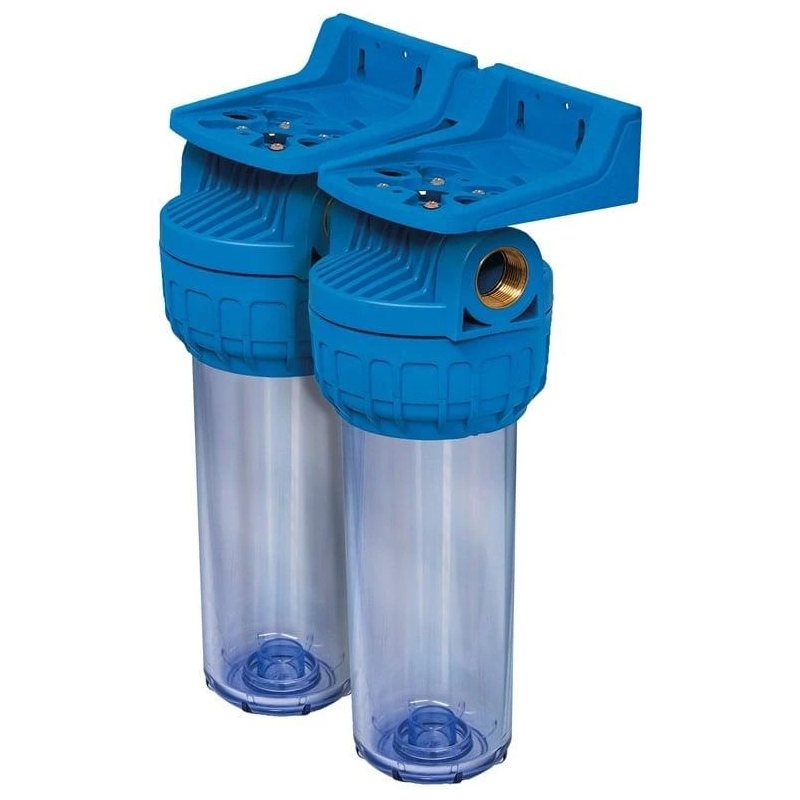 Ūdens filtra korpuss divkāršu, 1A3090411B, ¾"-¾"–9 3-4"