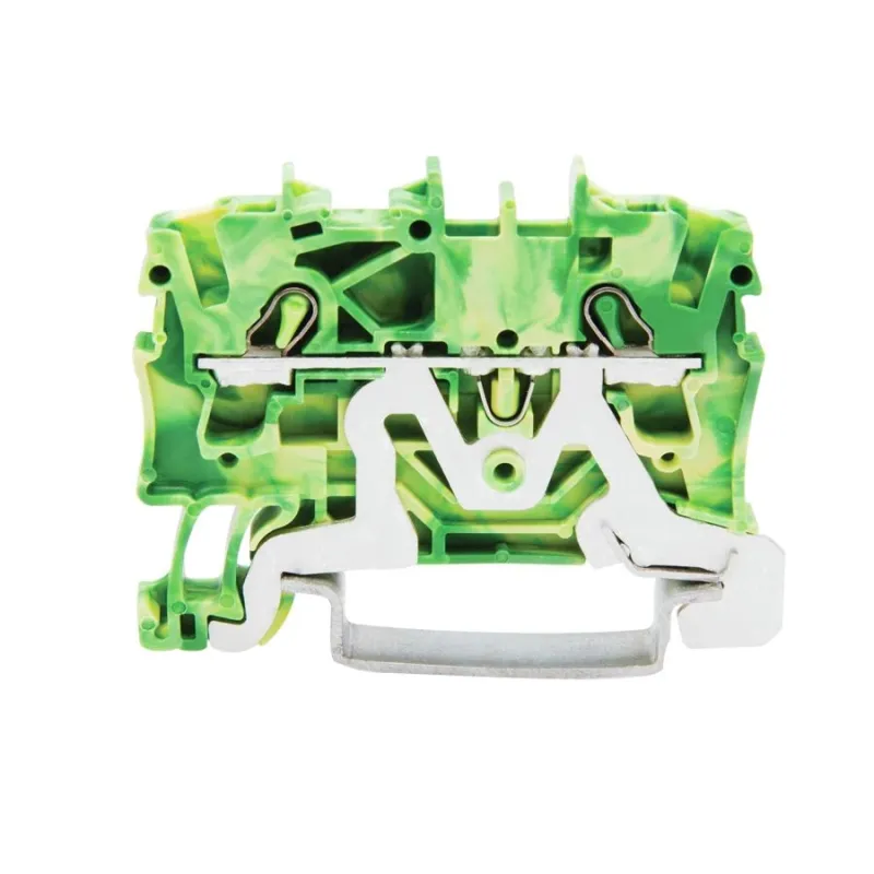 Savienojums Wago 2-pole Block 2.5 MM2, 2.5 mm², dzeltena krās.