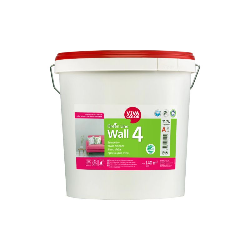Krāsa green line wall 4 a 11,7l