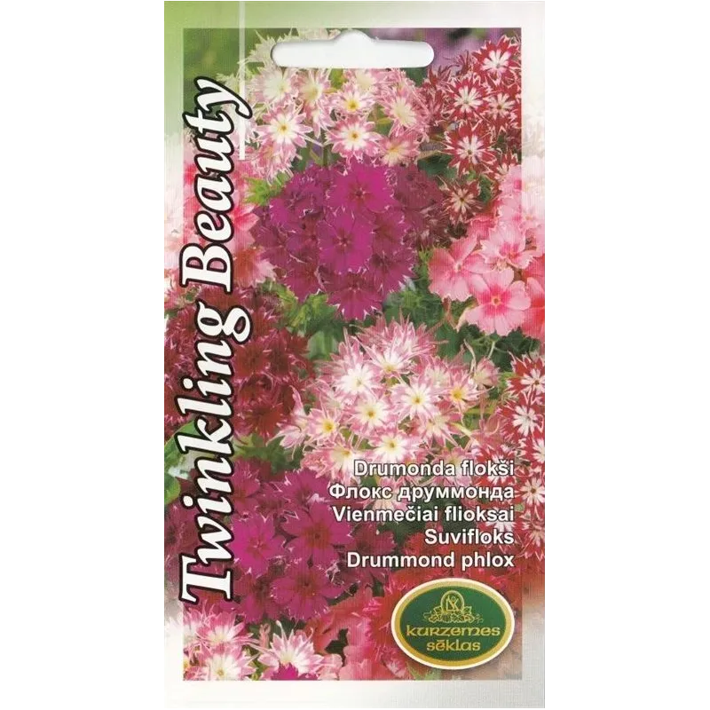 Sēklas Kurzemes sēklas flokši Twinkling Beauty, 3 g
