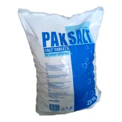 Ūdens mīkstināšanas sāls, tabletes Paksalt, 25 kg