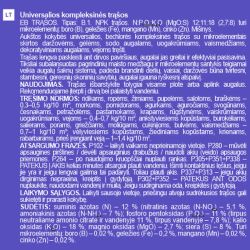 Kompl.mēsl.npk 12-11-18 garden center2kg