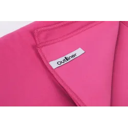 Sporta dvielis Outliner LS3751, rozā krās., 130 cm x 80 cm