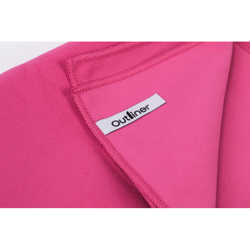 Sporta dvielis Outliner LS3751, rozā krās., 130 cm x 80 cm