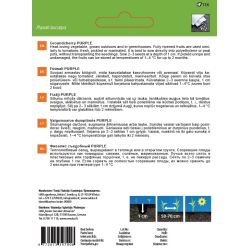 Sēklas dārzeņu fizāļi purple 0.2g