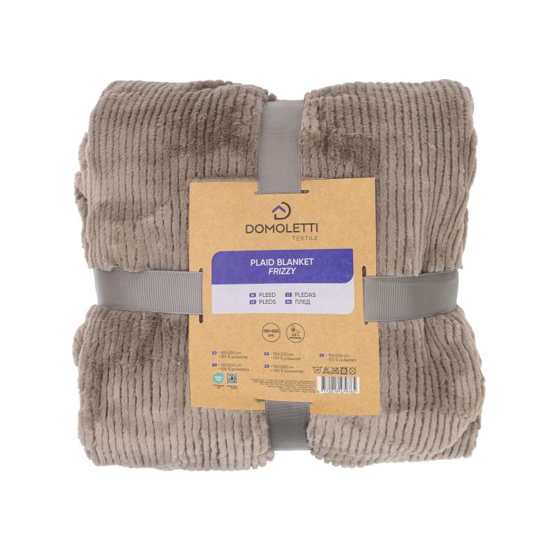 Pleds frizzy 150x200cm sārts