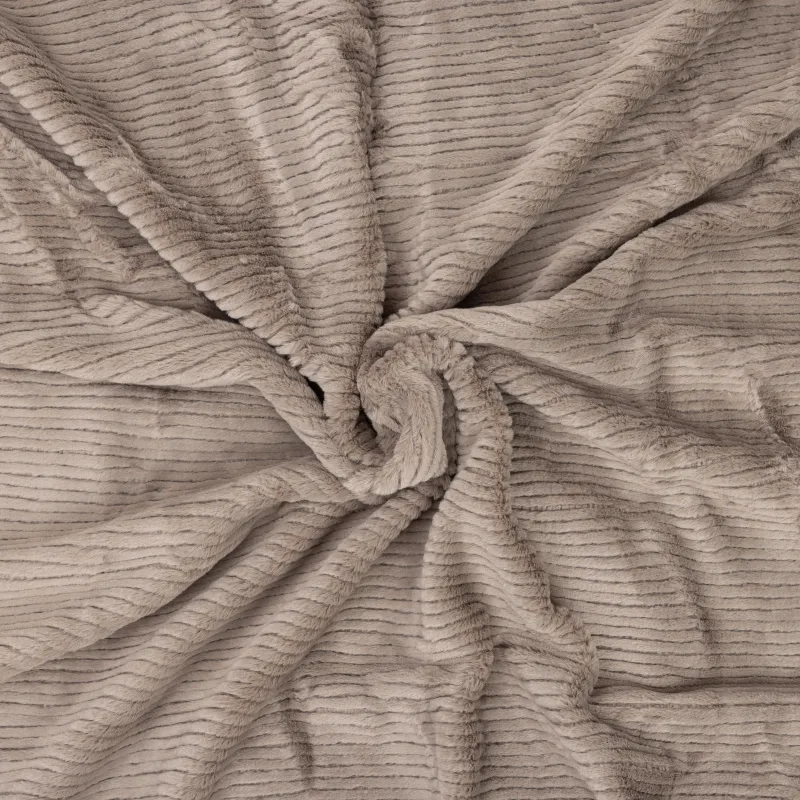 Pleed Domoletti Frizzy, pruunikas, 150 cm x 200 cm