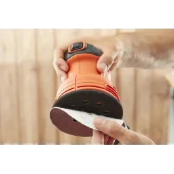 Elektrinis ekscentrinis šlifuoklis Black & Decker BEW210-QS, 1.38 kg, 230 W