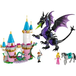 Konstruktors LEGO ǀ Disney Princess Malefisentas pūķa forma 43240, 583 gab.