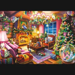 TREFL DISNEY Premium Plus Puzle Svētku namiņš, 1000 gab.