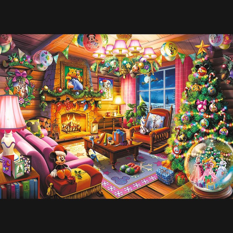 TREFL DISNEY Premium Plus Puzle Svētku namiņš, 1000 gab.