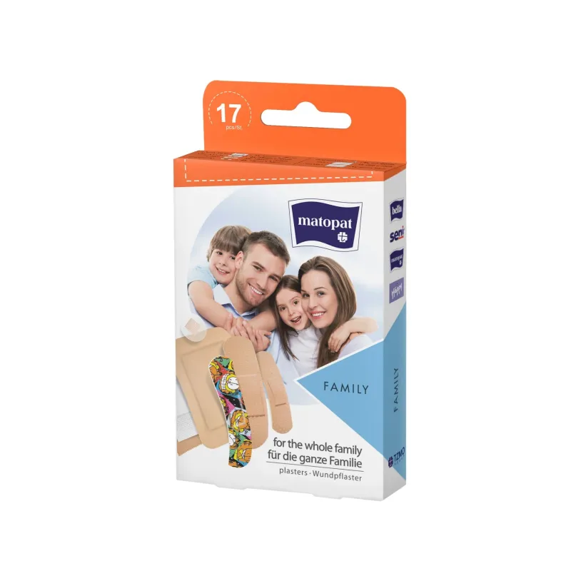 Plāksteris Matopat Family, 17 gab.