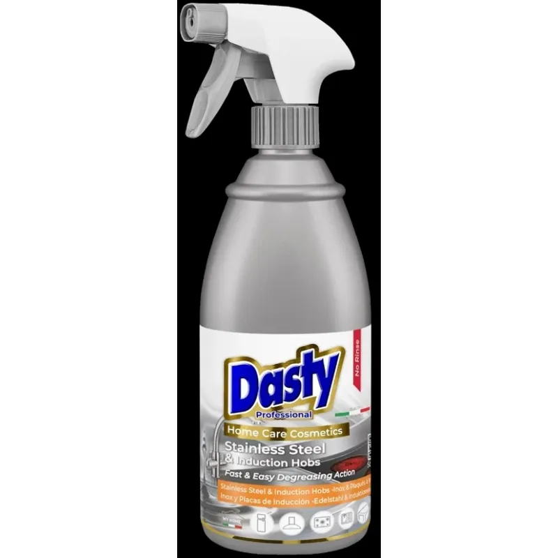 DASTY nerūsējošā tērauda un indukcijas plīts virsmu tīrīšanas līdzeklis 700ml