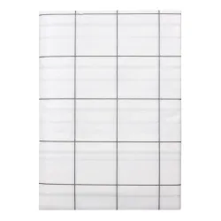 Laudlina ristkülikukujuline Splendid GO-W-CRATE-150-180, valge v.-must v., 150 x 180 cm