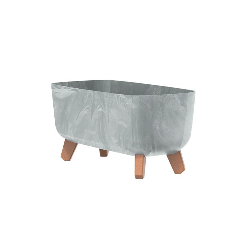 Puķupods gracia case beton effect dgcl40