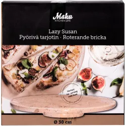 Lazy Susan marble diam. 30 cm