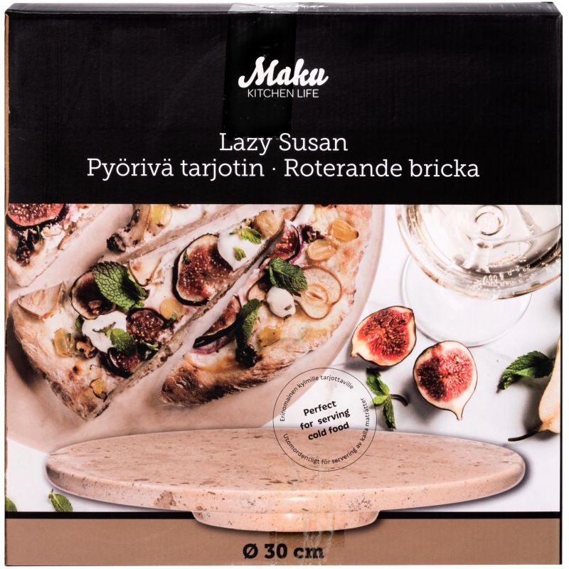 Lazy Susan marble diam. 30 cm