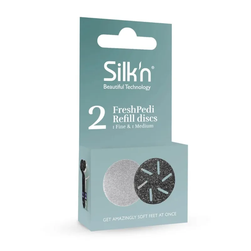 Silkn FreshPedi Refill Disks Soft & Medium ,FPR2PEUSM001,