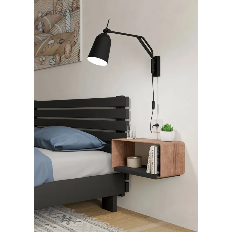 Lampa sienas Eglo Loreto 900157, E27, 1 x 40 W