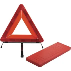 Avarinis ženklas pastatomas, raudona sp., trikampis