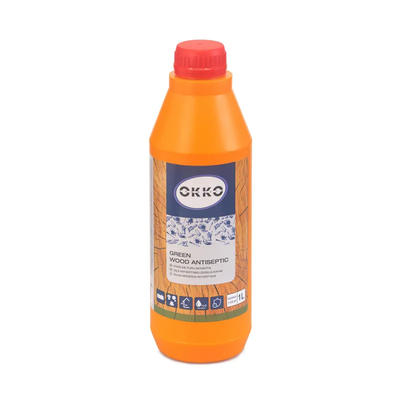Antiseptisk Okko T, zaļa krās., 1 l
