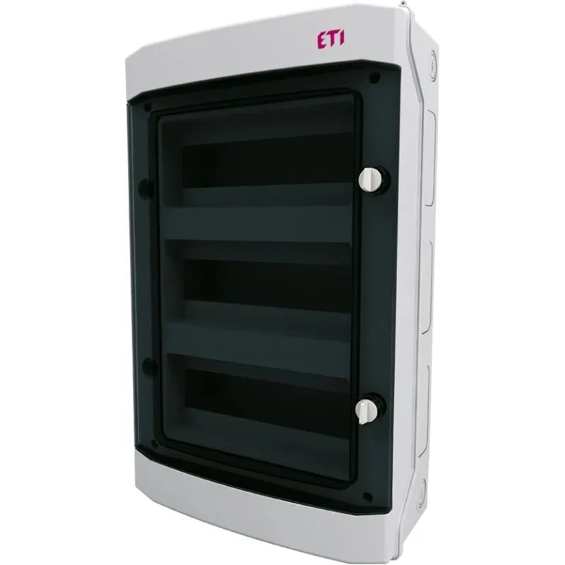 Moduļu panelis ETI ECH 36PT, virsapmetuma, IP65, 36 mod., balta krās.-melna krās.