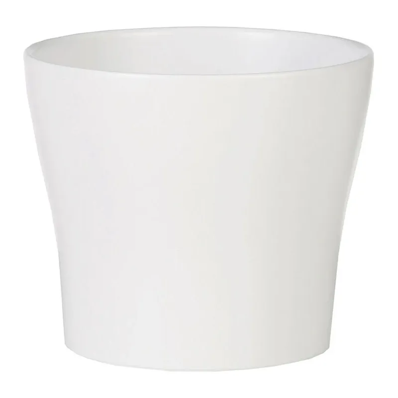 Puķu pods Scheurich Panna 31641, keramika, balta krās.