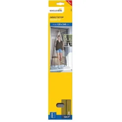 Magnētiskais durvju aizkars pret kukaiņiem Schellenberg Insetstop Magnetic 50643, antracīta, 120 cm x 240 cm