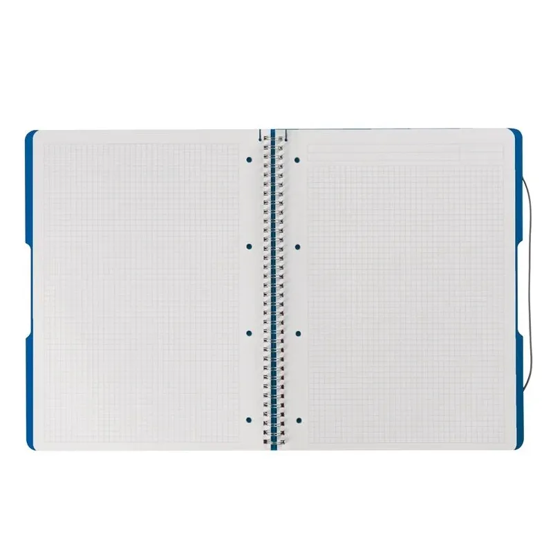 Burtnīca Herlitz 11293065, rūtiņu, A4, 80 lapas, Zila krās.