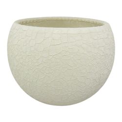 Pods puķu ker lizard d17 h12 krēmīgs