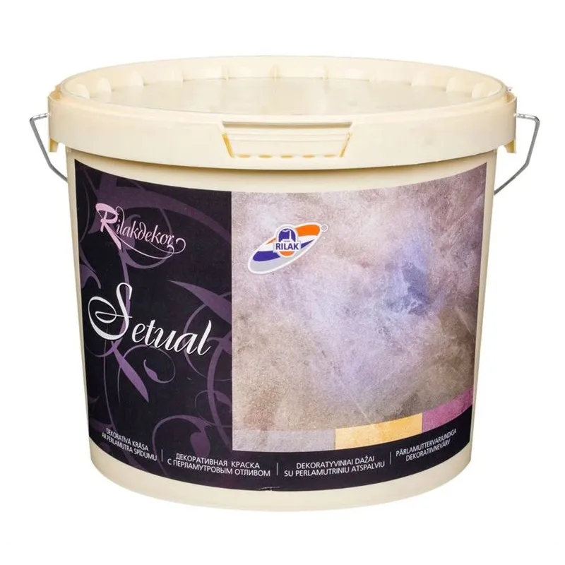 Speciāla krāsa, sienas Rilak Setual, setual, 3.6 l