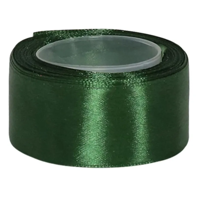 Dāvanu lenta satīna 3.2x1500cm, zaļa
