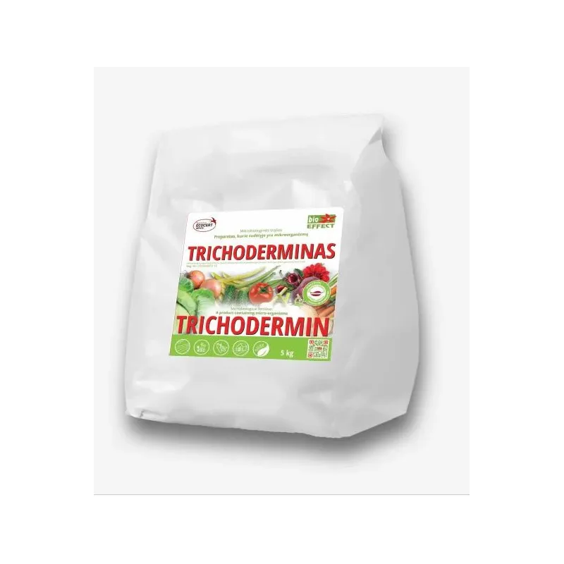 Mikrobioloģiskie mēslojumi Bioefekts TRICHODERMIN, 5 kg