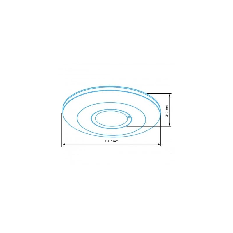 WAVO HS-360-16JB augstfrekvenču sensors, virsapmetuma, 360 g