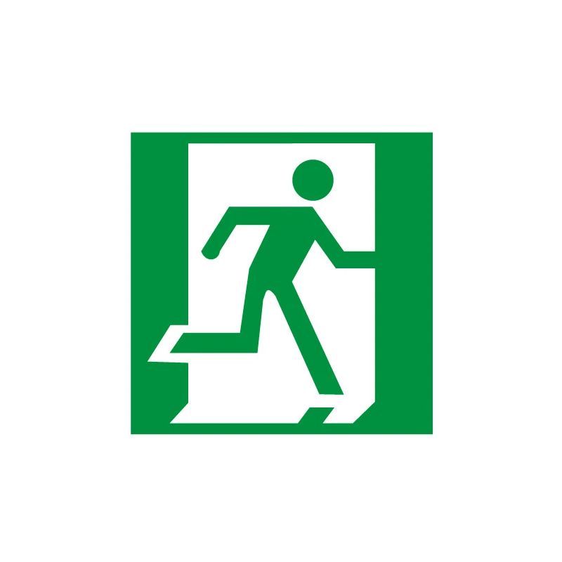 Norāde durvis evakuācijas ceļā 10x10