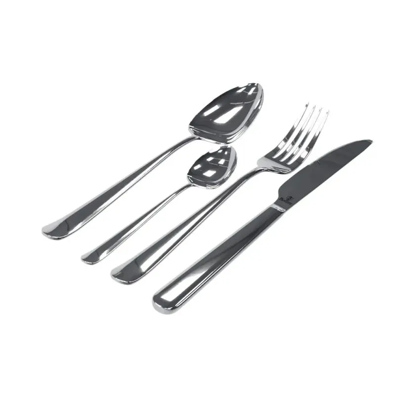 Galda piederumu komplekts Bollire 5005, sudraba krās.