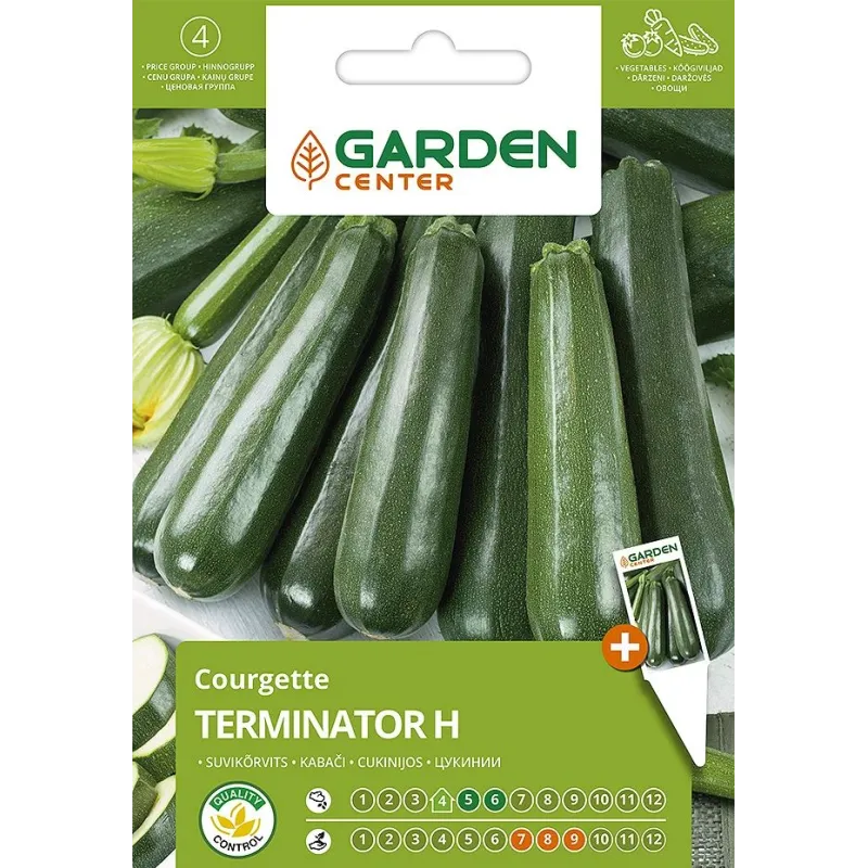 Sēklas Garden Center, cukīnī Terminator H, 1.5 g