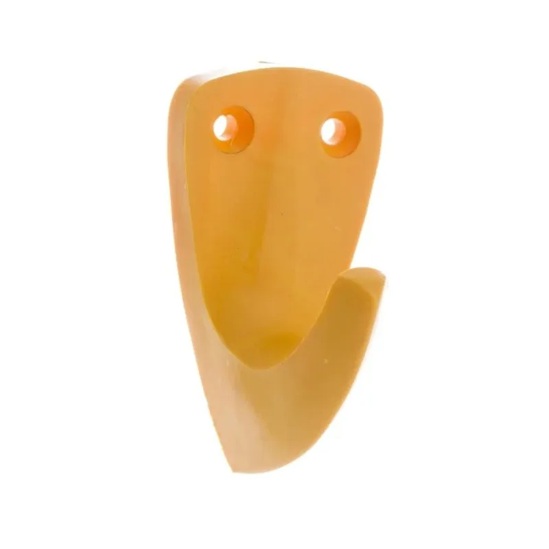 Sienas drēbju pakaramais F3-14, dzeltena krās.