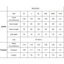 Apģērbu kompl.lietus ws2u00g izm xxl
