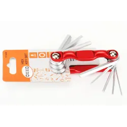 Skrūvgriežu kpl hex 8gab yf-70068