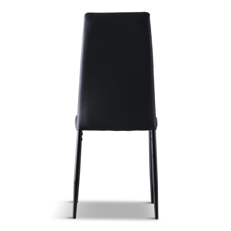 Ēdam.krēsls mogens 97x41x47 cm melns