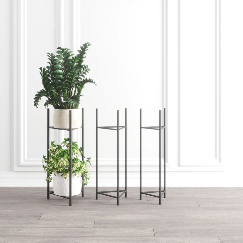 Statīvs augiem sens 27x75cm melns