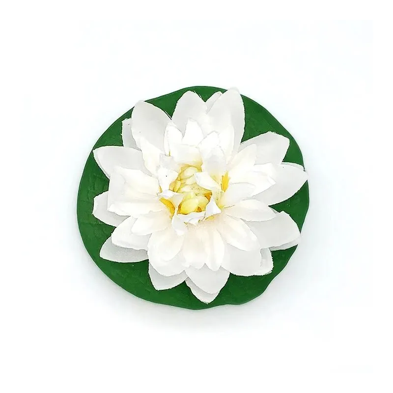 Dārza apdare Lilija Garden Center F032, 10 cm x 10 cm x 5 cm, balta krās.-zaļa krās.