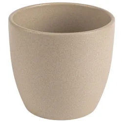 Gėlių vazonas Domoletti Emi, keramika, smėlio sp.