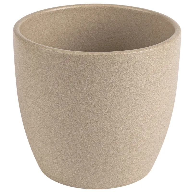 Puķu pods Domoletti Emi, keramika, bēša