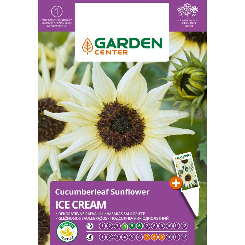 Sēklas gurķlap saulespuķu ice cream 0.5g