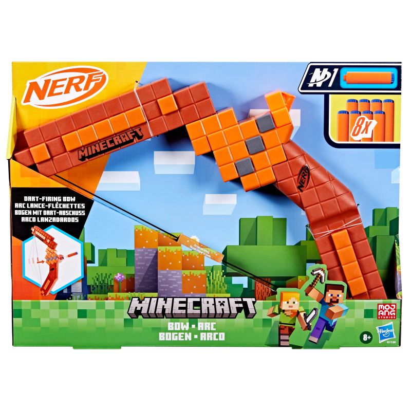 NERF MINECRAFT mängurelv Bow