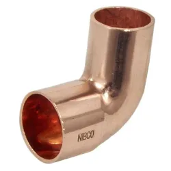 Līkums Nibco 50920, 90 °, 18mm, varš