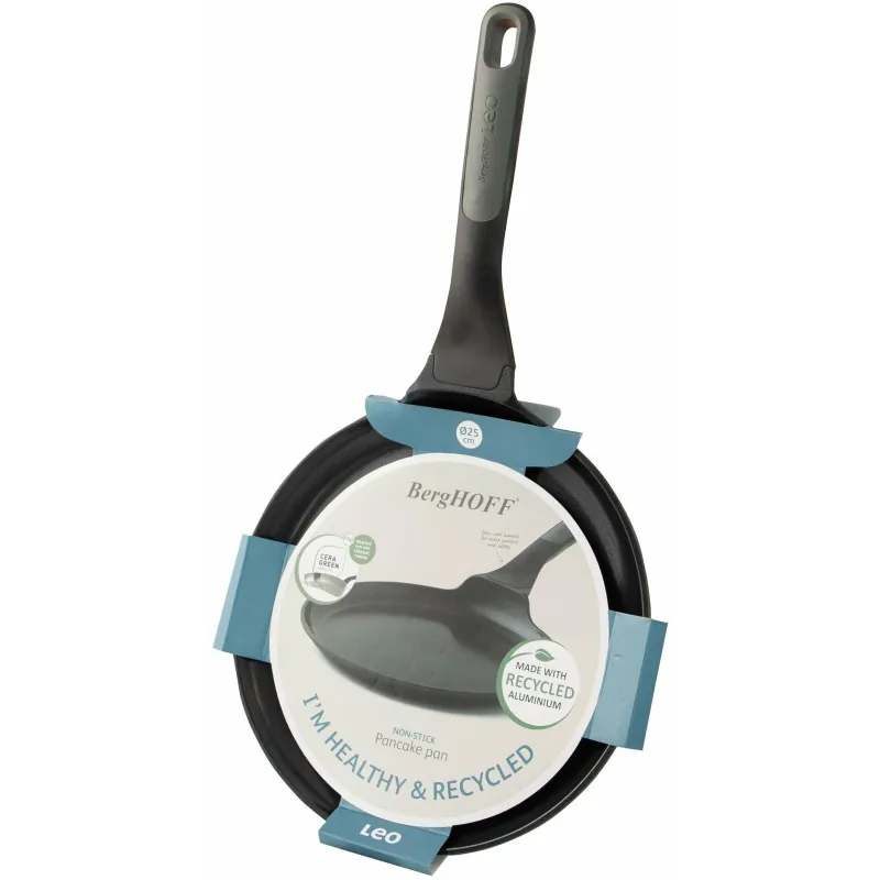 Pankūku panna BergHOFF Leo Stone+ 3950590, 25 cm, alumīnijs