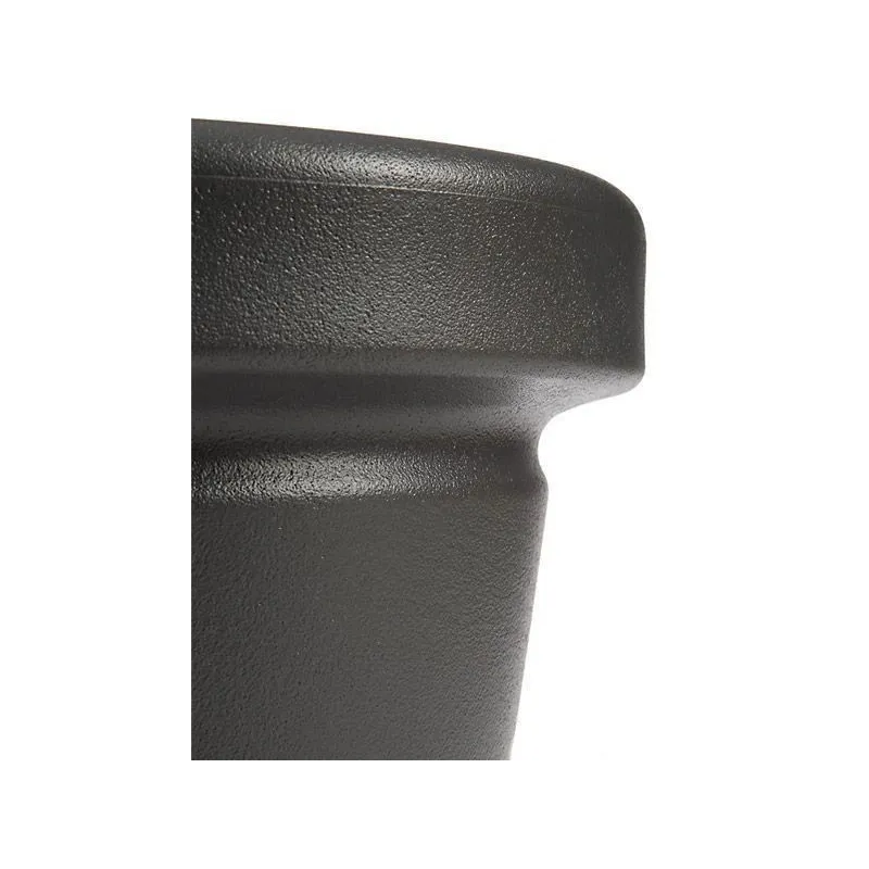 Gėlių vazonas Lamela Agawa Dłuto 743-82, plastikinis, pilka sp.